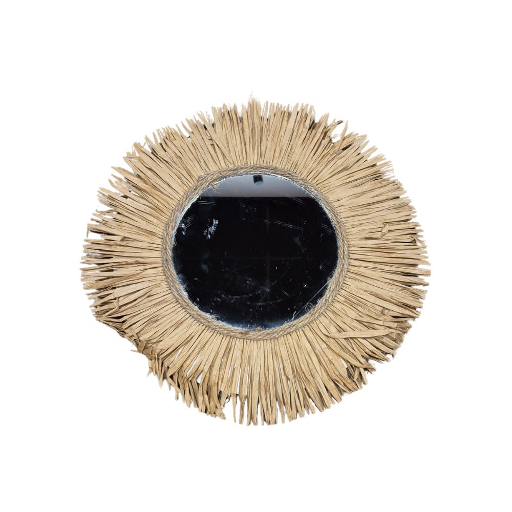 Dijk - Spiegel aus Rattan - 40cm