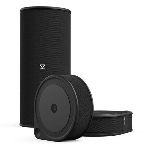 Kien 2.1 - Subwoofer - 2 portable satellite speakers - black