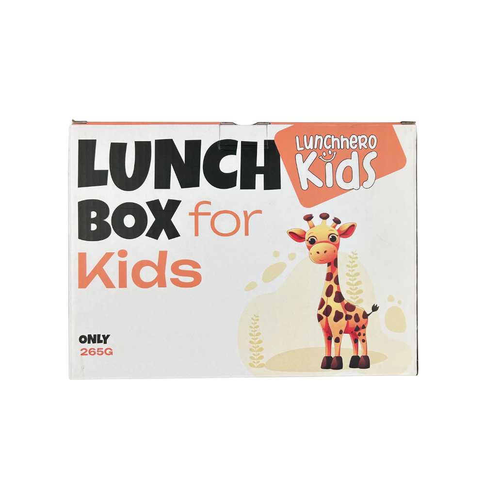 Lunchhero kids - Lunchbox for kids - red - 265gr