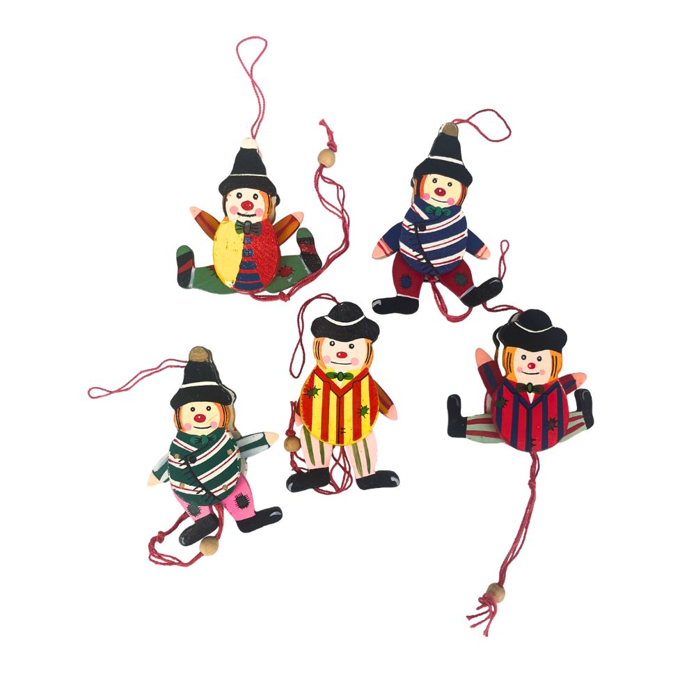 Charl’s Toys – Jumping Jack-Clowns – 8 cm