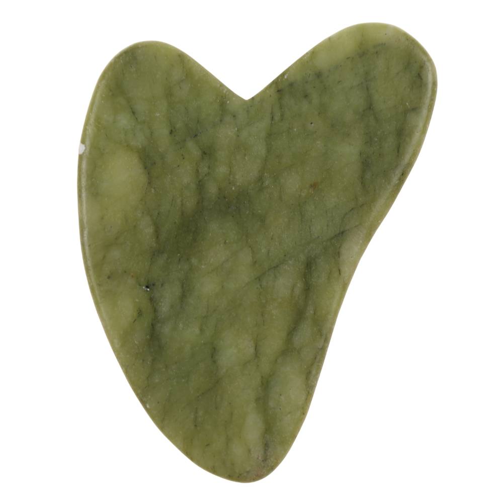 Gua Sha massage stone - green