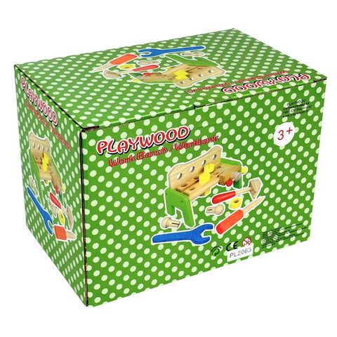 Playwood - Houten werkbank  - 20 x 12 x 13 cm