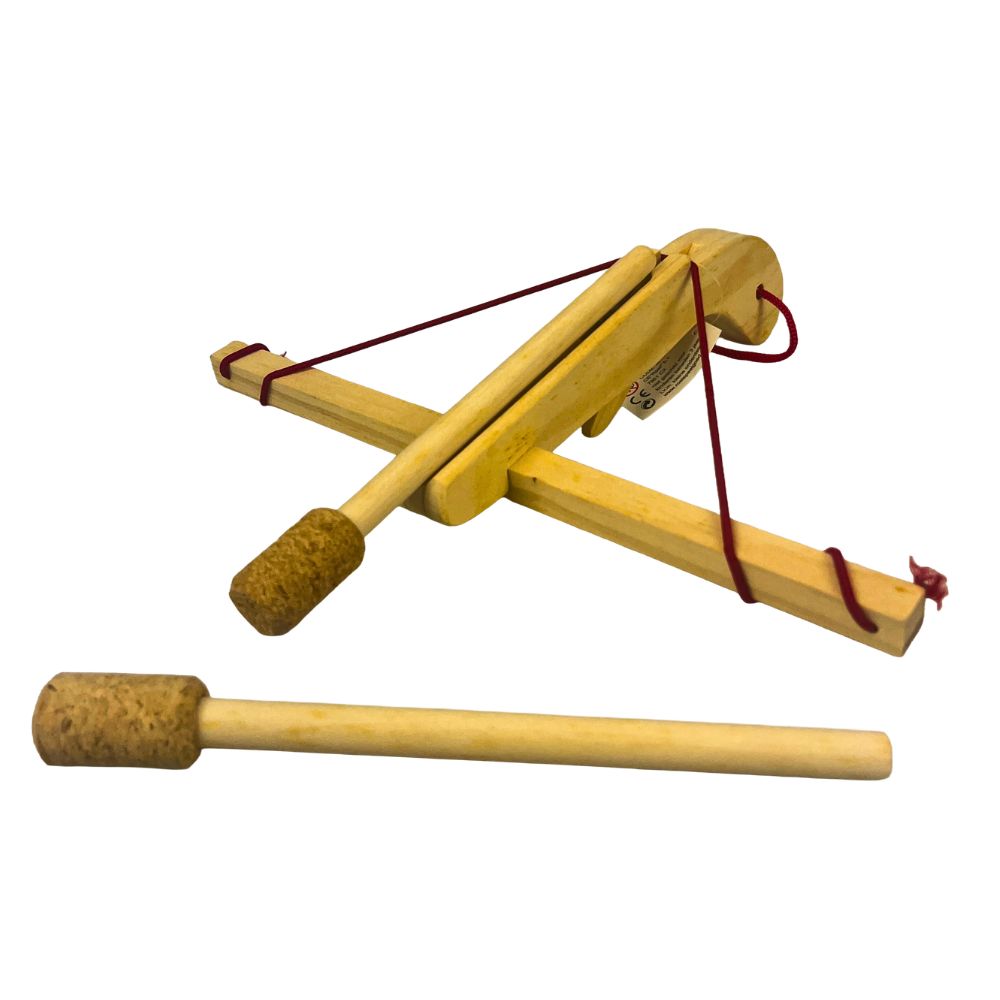 Playwood Kinderarmbrust aus Holz – inklusive 2 Korkpfeile – 25 cm