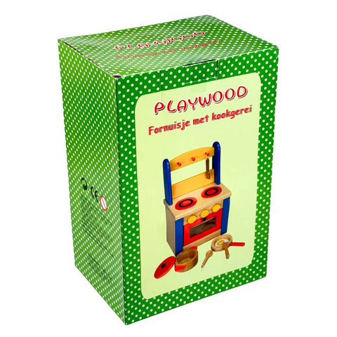 Playwood - Small cooker with accessories - 38cm high