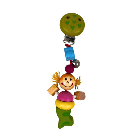 Playwood Houten Fopspeenhouder – Zeemeermin – 14 cm