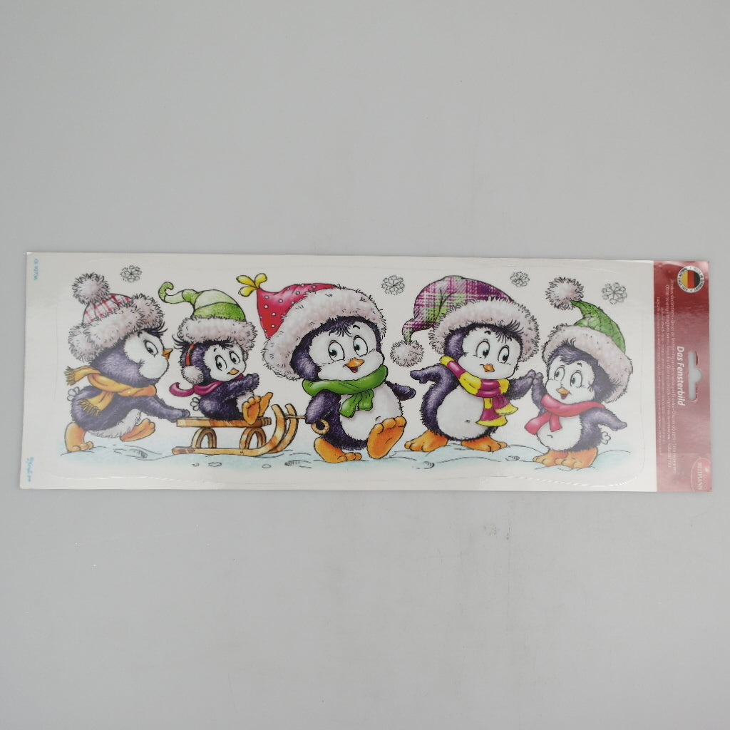 F. adhesive photo - penguin hike - 16.5 x 48.5 cm c/Alex