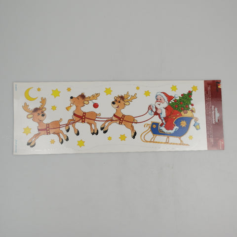 F. adhesive photo - flying sleigh - 16.5 x 48.5 cm c/Zero