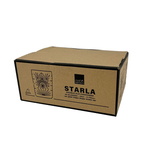 Royal Leerdam Drinkglas "Starla" 35cl – Pink (Set van 6)