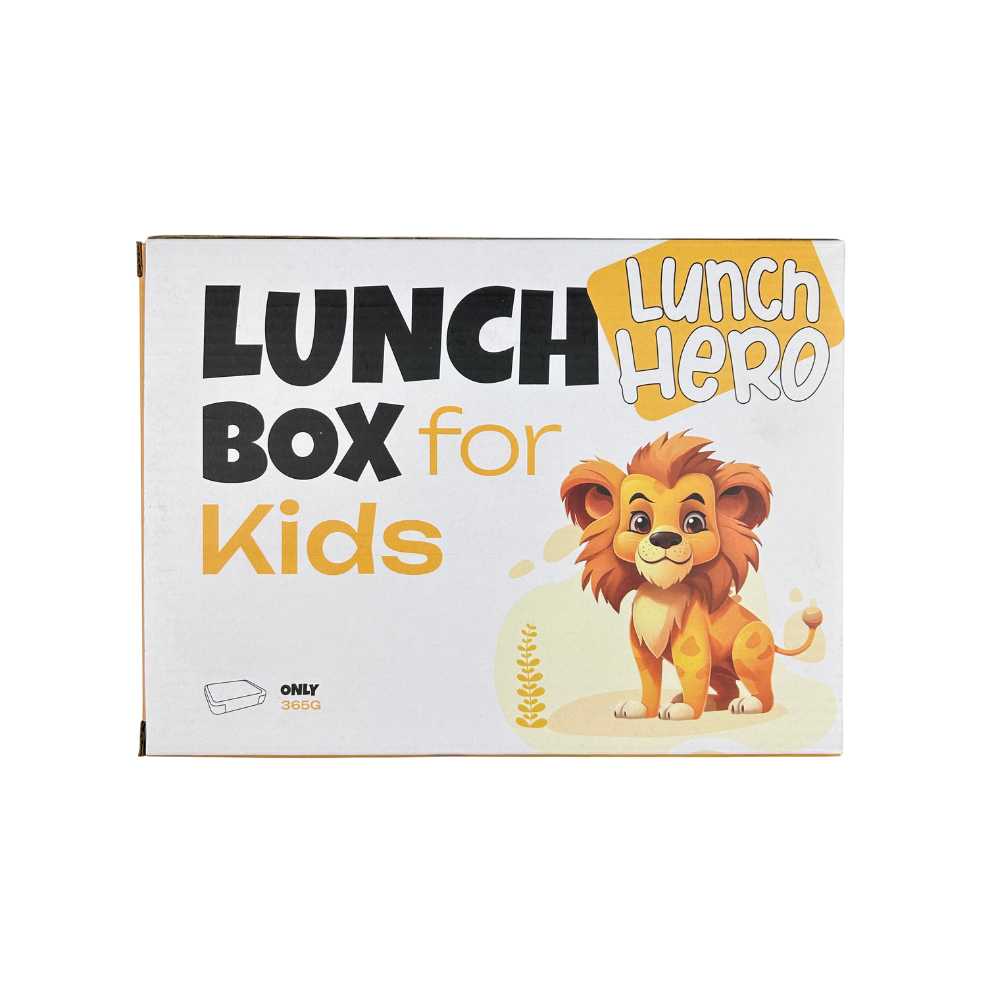 Lunchhero kids - Lunchbox for kids - gold - 365gr