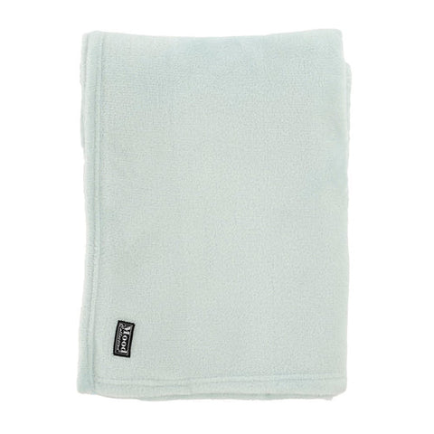 Aus der Mood-Kollektion - Fleece-Decke in Mintgrün - 180 x 130 cm