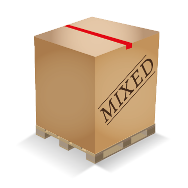 Mixpartij: gemengde pallets