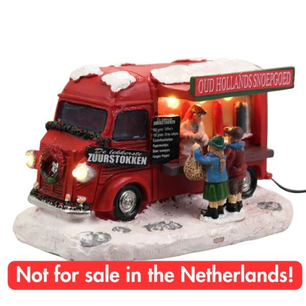 Typisch Hollands - Oud Hollandse Snoepgoedwagen - inclusief LED