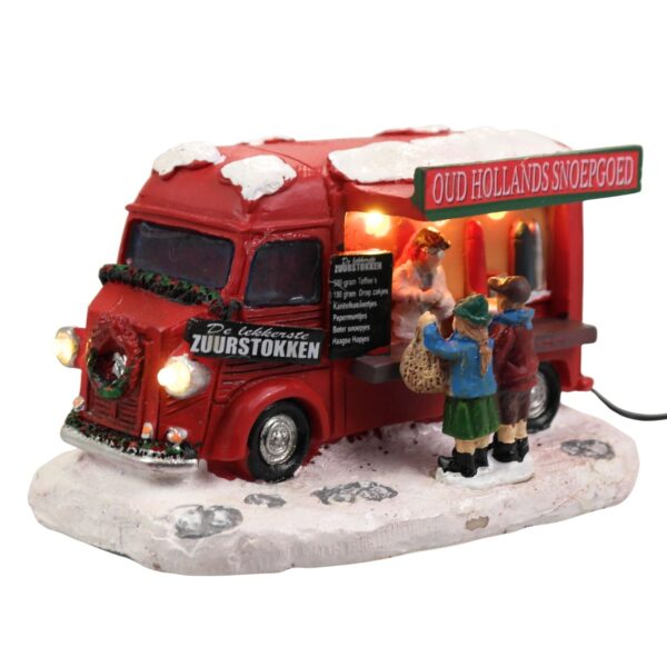 Typisch Hollands - Oud Hollandse Snoepgoedwagen - inclusief LED - Afbeelding 2