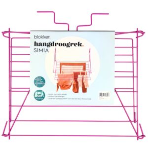 Blokker - Hangdroogrek Simia - 5m - Inklapbaar - Paars