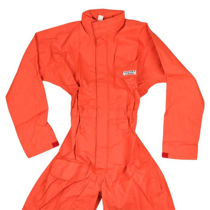 Zeilpak met ritssluiting en klittenband - waterdicht - oranje ...