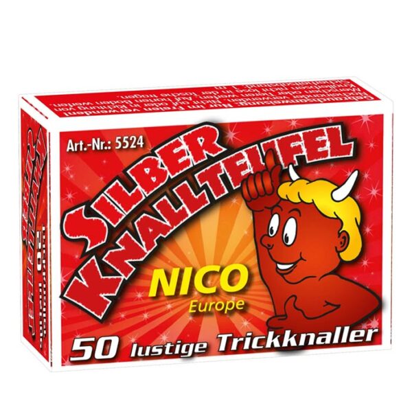 Nico - Silber Knallteufel - knalerwten - 50 stuks - Afbeelding 2