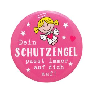 Button 'Guardian Angel' - 2 assorted