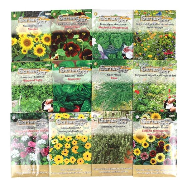 Gartenstar - Bloemen- en kruidenzaden - 25 soorten - exp. 01-2026 - Afbeelding 2