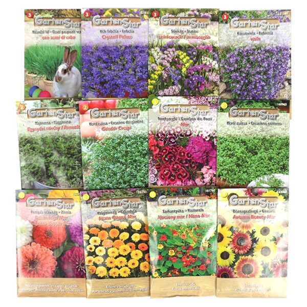 Gartenstar - Bloemen- en kruidenzaden - 25 soorten - exp. 01-2026 - Afbeelding 5
