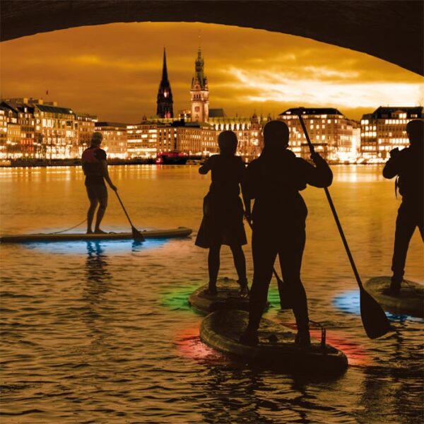 Maxxmee - SUP verlichting met spanriem - 12 RGB LEDS - Afbeelding 3