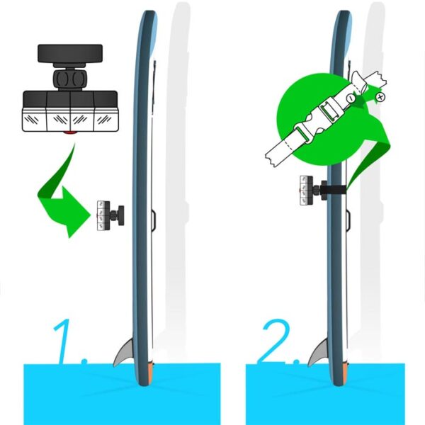 Maxxmee - SUP verlichting met spanriem - 12 RGB LEDS - Afbeelding 7