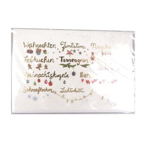 GW-Karte 22sk4993 11,5 x 17 cm bunt