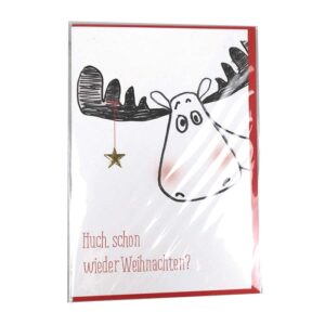 Christmas Card - 11,5 x 17 cm - Reindeer