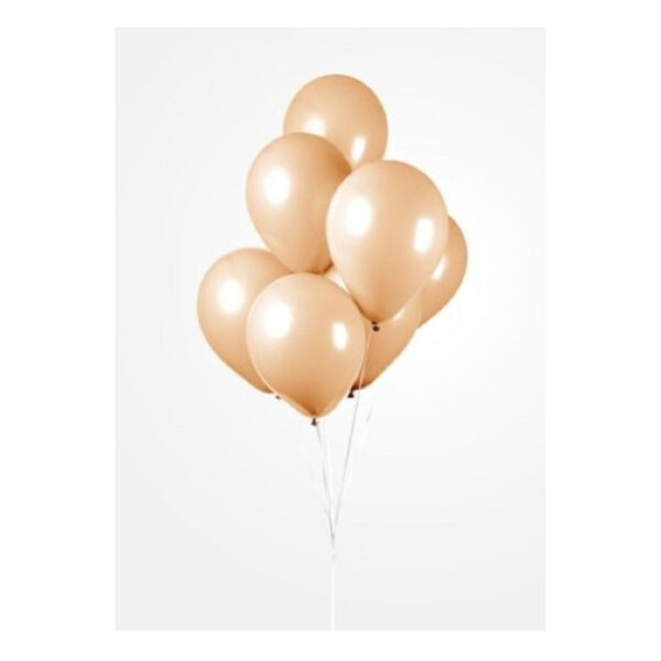 Fiësta - Ballonnen - 25st - nude - Ø30cm - Bild 2