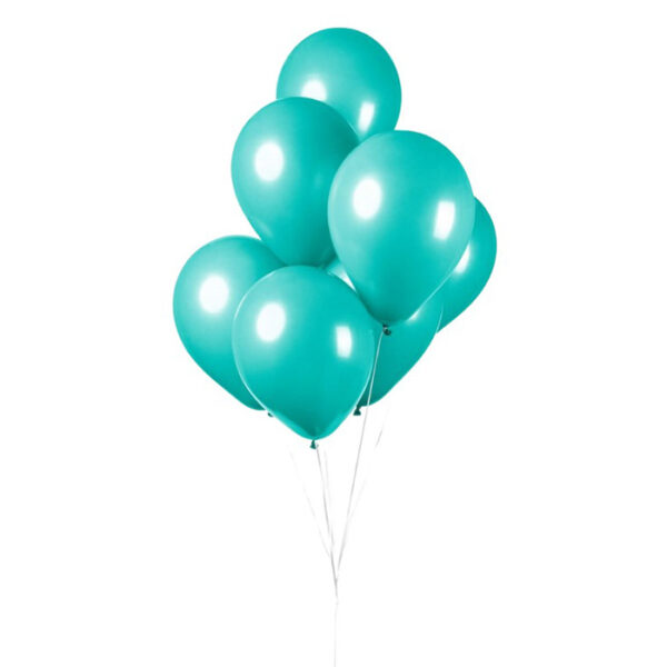 Fiësta - Ballonnen - 25st - turquoise - Ø30cm - Bild 2