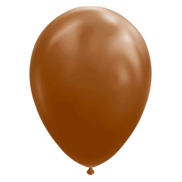 Fiesta - Luftballons - 25Stück - braun - ø30cm