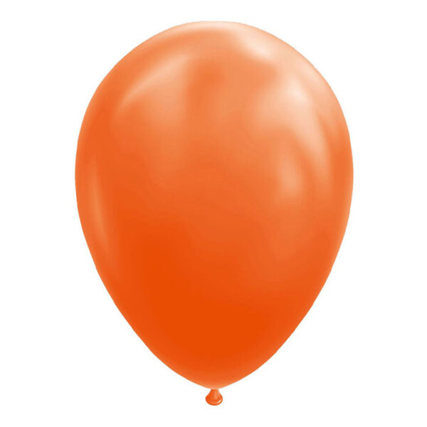 Fiësta - Ballonnen - 10 stuks - oranje - Ø30cm - Afbeelding 3