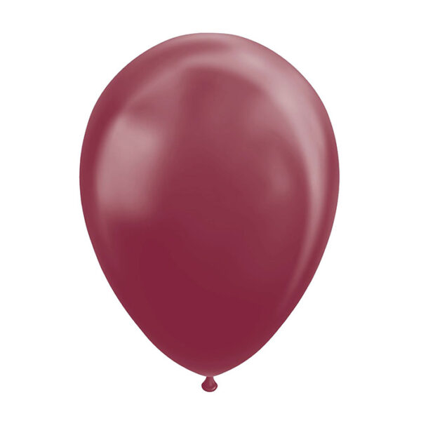 Fiësta - Ballonnen - 10st - bordeaux - Ø 30cm - Bild 2