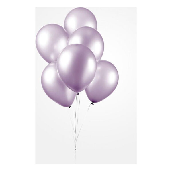 Fiesta - Ballonnen - 10 stuks - parel lavendel - Ø 30cm - Afbeelding 2