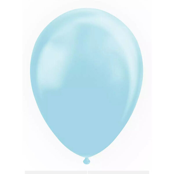 Fiesta - Balloons - 10pcs - macaron light blue - Ø 30cm