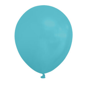 Fiësta - Ballonnen - 100 stuks - turquoise- Ø12,7cm
