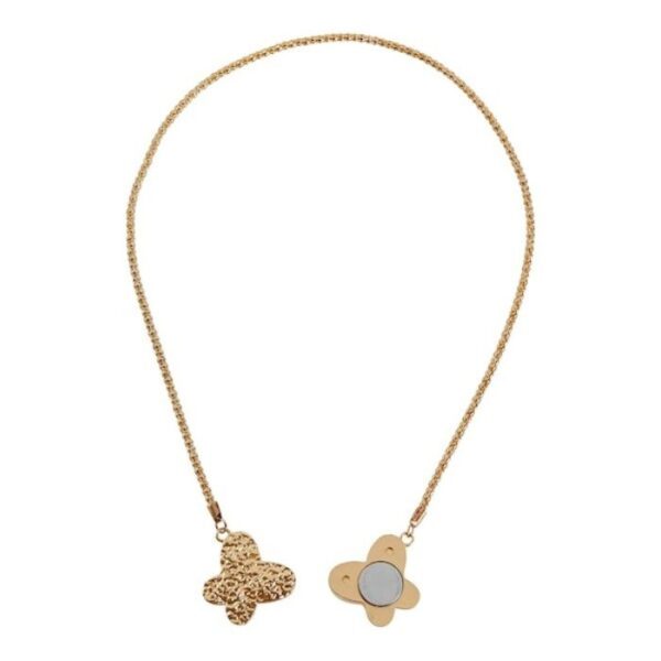 Magneethanger 'Vlinder' met oorbellen - goud - Afbeelding 4
