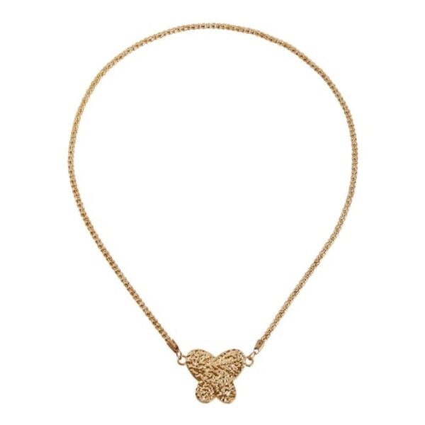 Magneethanger 'Vlinder' met oorbellen - goud - Afbeelding 3