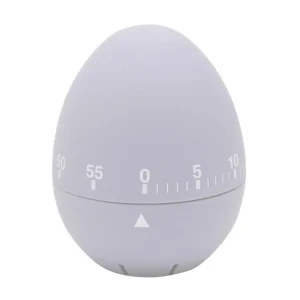 Blokker cooking timer - egg shape - blue - 5,9x8x7x7cm (reduced order size)