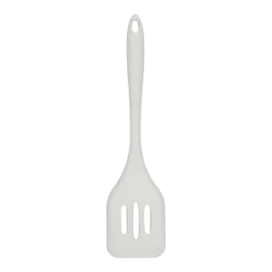 Blokker spatula with slot - grey - silicone (reduced order)