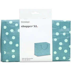 Blokker shopper XL Dots - 48 x 28 x 55cm