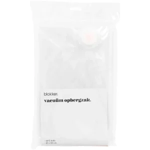 Blokker vacuum bag set of 2 - 80x120 cm