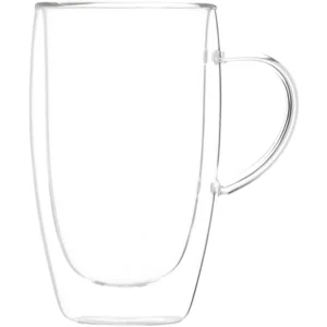 Blokker double-walled glass with handle - 43cl
