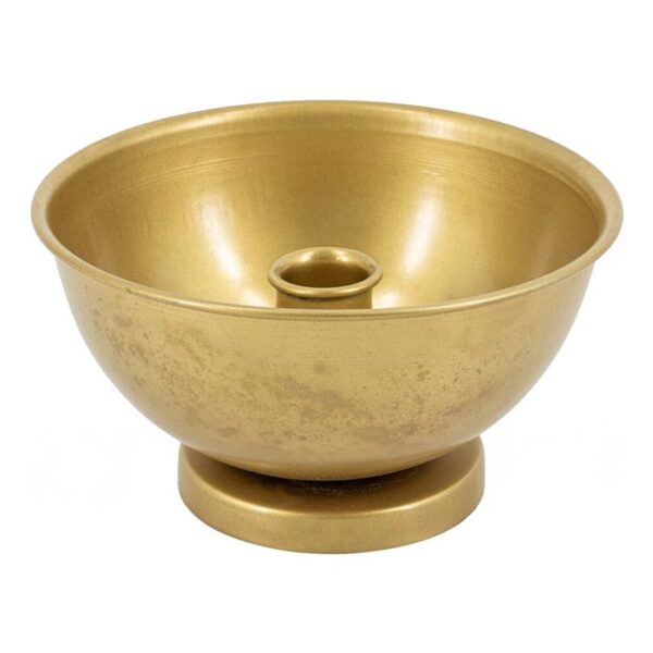 Homebound by Kolony - Candlestick - 8x14.5x8x3cm - gold