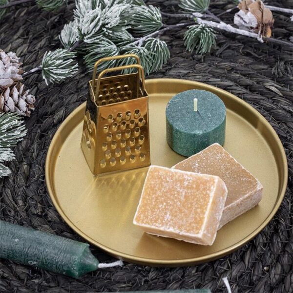 Homebound by Kolony - Schaaltje - 1x14,5x14cm - goud - Afbeelding 3