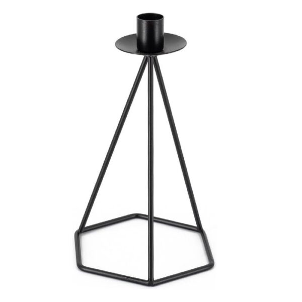Homebound by Kolony - Candlestick - 23x6x14cm - black