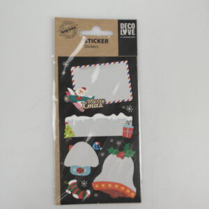 Scratch sticker gift stickers - assorted - approx. 8.5 x 18.7