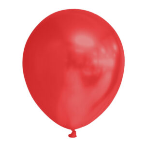 Fiësta - Ballonnen - 100st - metallic rood - ø12,7cm
