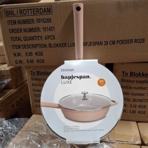Blokker Luxury frying pan dia28cm - powder pink