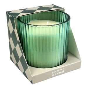 Blokker - Duftkerze - Ø 8,5 x 8,7cm - Pinienbaum & Santal - 230gr - 40h