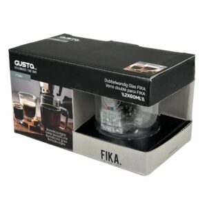 FIKA - Doppelwandige Gläser - Borosilikatglas - 2 x 60ml